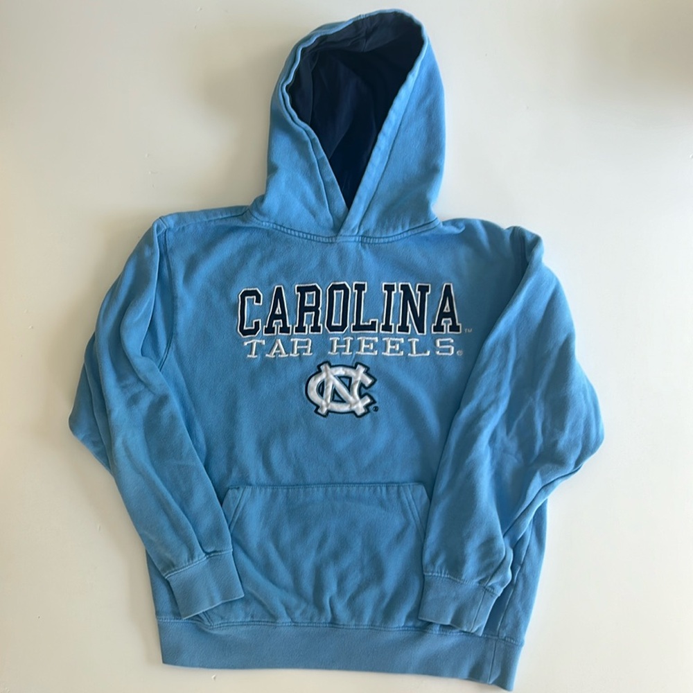 UNC Carolina Tar Heels Hoodie Sweatshirt Youth Medium
